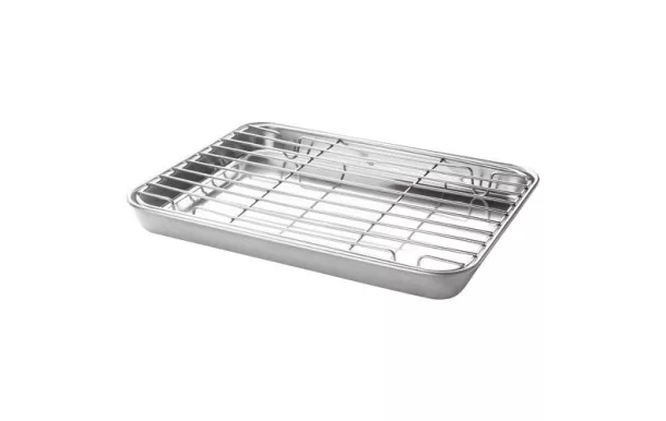 LACOR PLAT A FOUR AVEC GRILLE 26,5X20,5X2,5CM 15566
