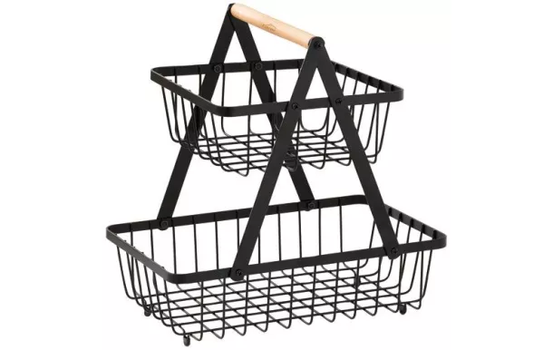 LACOR CORBEILLE FRUITS 2 PANIERS 61124