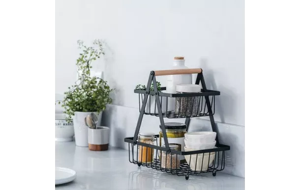 LACOR CORBEILLE FRUITS 2 PANIERS 61124