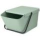 BRABANTIA POUBELLE TRI SORT & GO JADE GREEN 22.5X2 277764