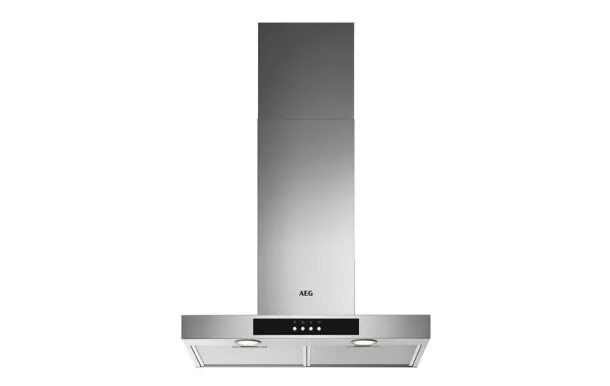 AEG Hotte décorative 60 cm débit 600 m3/h inox - DBB4651M