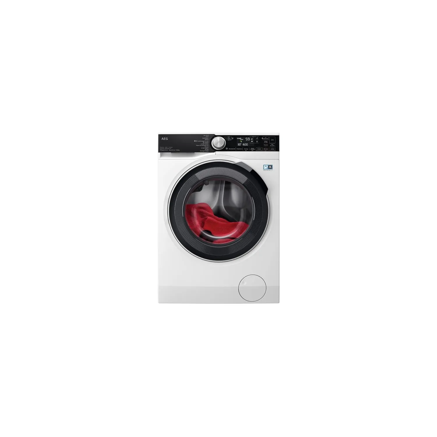 AEG Lave linge séchant frontal 60 cm 106 kg essorage 1600 trmn LWR85A166A