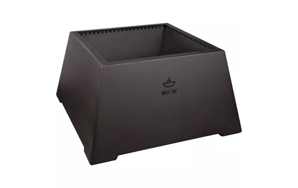 Brasero 97 x 73 cm Acier Corten Noir - Facile à utiliser, sûr et sans fumée pour des moments agréables dans le jardin ! - Vous a