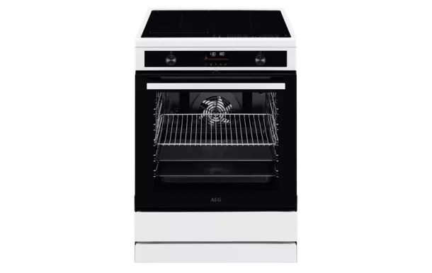 AEG Cuisinière induction 60 cm 4 zones multifonction pyrolyse - CIB6490APW
