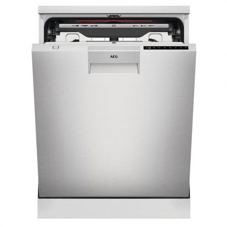 AEG Lave-vaisselle 60 cm 14 couverts 44 dB inox -  FFB74717PM