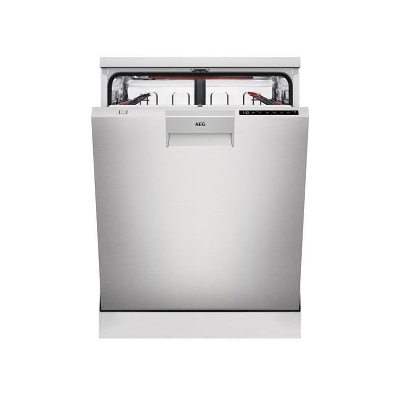 AEG Lave-vaisselle 60 cm 13 couverts 44 dB inox - FFB73617PM