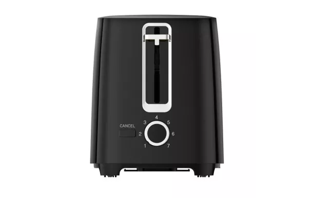 KITCHENCHEF Grille-pain 2 fentes - Kitchen Studio - KSTOASTBLACK2T