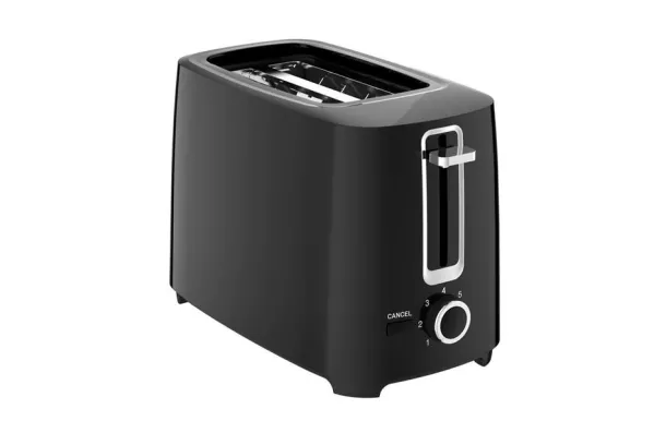 KITCHENCHEF Grille-pain 2 fentes - Kitchen Studio - KSTOASTBLACK2T