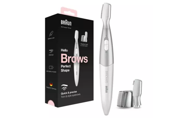 BRAUN Mini-tondeuse de précision pour sourcils - FG1106