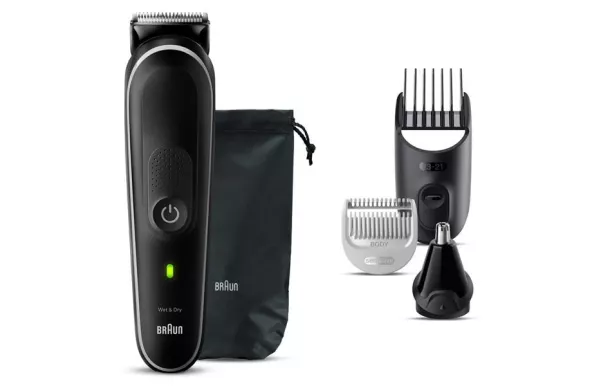 BRAUN TONDEUSE RECH MULTI 9EN1 CHEVEUX BARBE NEZ O MGK5440