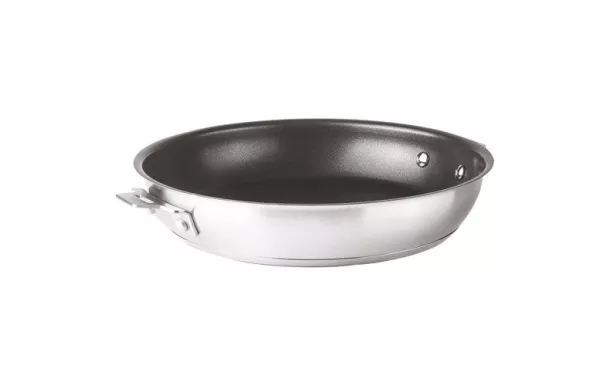 LACOR COMBI POELE INOX REVETUE MANCHE AMOVIBLE 24  56824