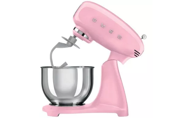 SMEG Robot sur socle 4.8 L Rose - Années 50 - SMF03PKEU