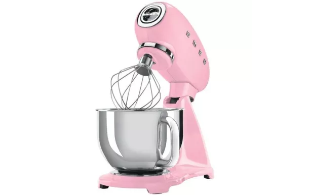 SMEG Robot sur socle 4.8 L Rose - Années 50 - SMF03PKEU