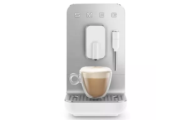 SMEG Expresso automatique avec broyeur Blanc - Années 50 - BCC12WHMEU