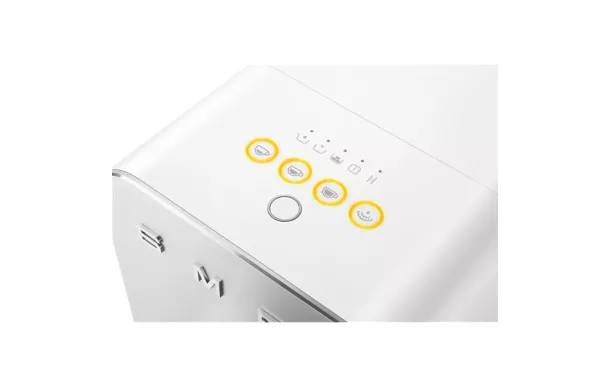 SMEG Expresso automatique avec broyeur Blanc - Années 50 - BCC12WHMEU