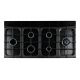 Cuisinière FALCON Professional+ 110 Noir/Chrome - PROP110DFGBC