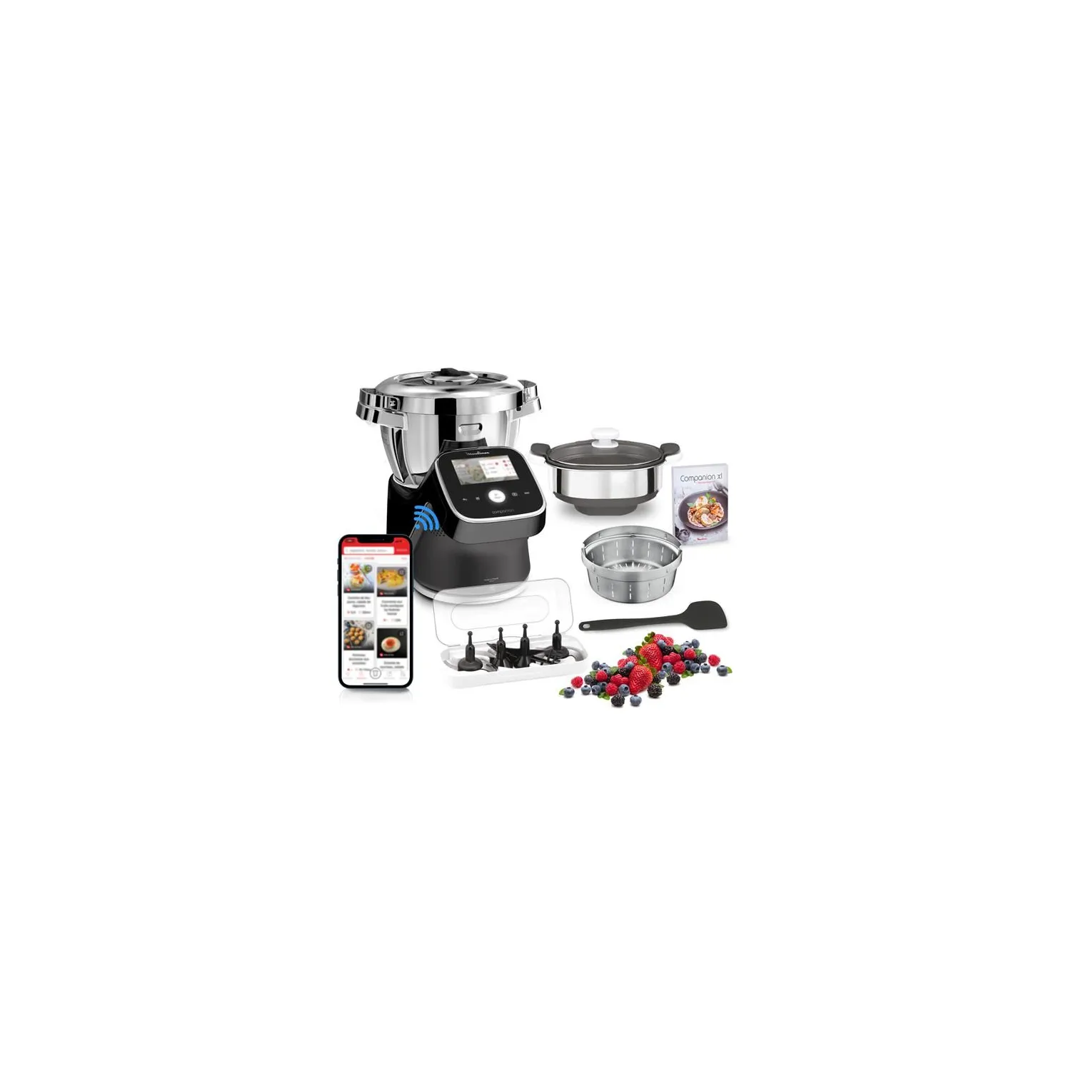 MOULINEX Robot cuiseur I Companion Touch Pro HF93F810