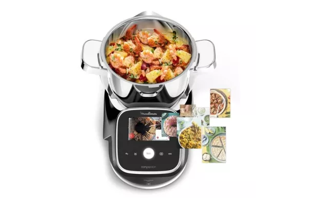 MOULINEX Robot cuiseur - I-Companion Touch Pro - HF93F810