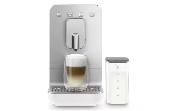 SMEG Expresso automatique avec broyeur Blanc - Collezione - BCC13WHMEUU