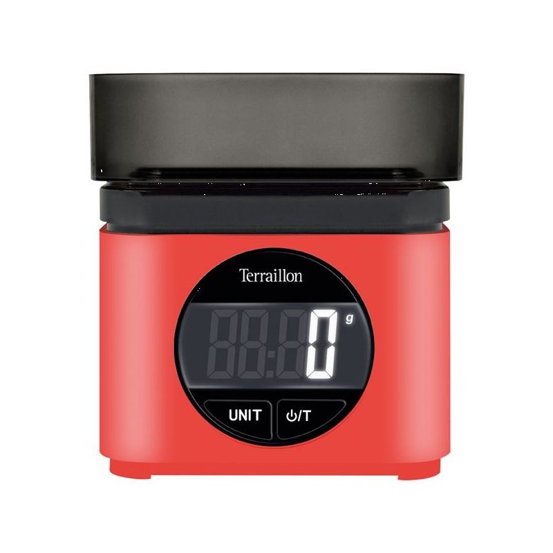 TERRAILLON Balance de cuisine Rouge - BA22 Mythique