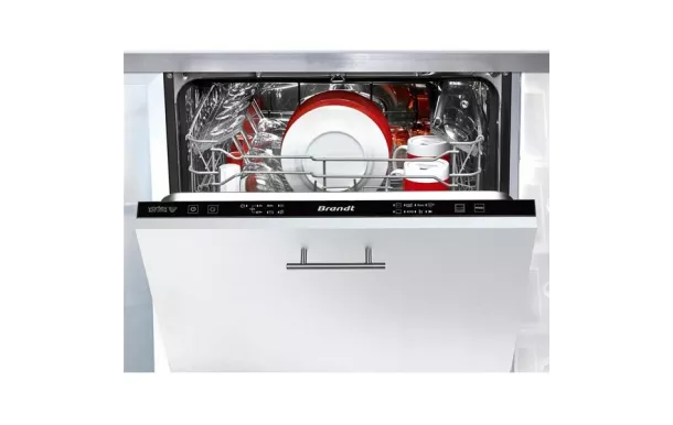 BRANDT Lave-vaisselle 14 couverts 44 dB Tout-intégrable - BDJ424VLB