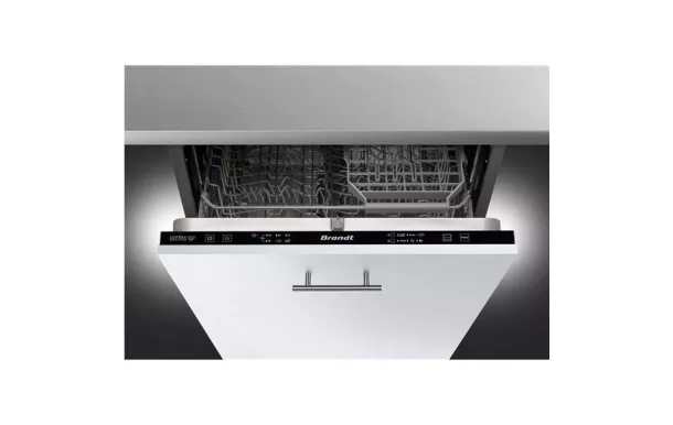 BRANDT Lave-vaisselle 14 couverts 44 dB Tout-intégrable - BDJ424VLB