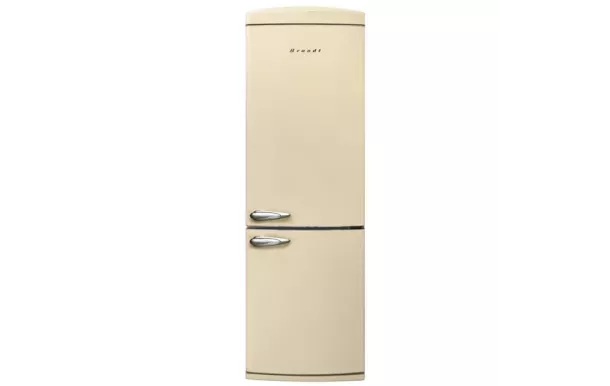 BRANDT Réfrigérateur combiné 2 portes 329 litres - BVC8661NV