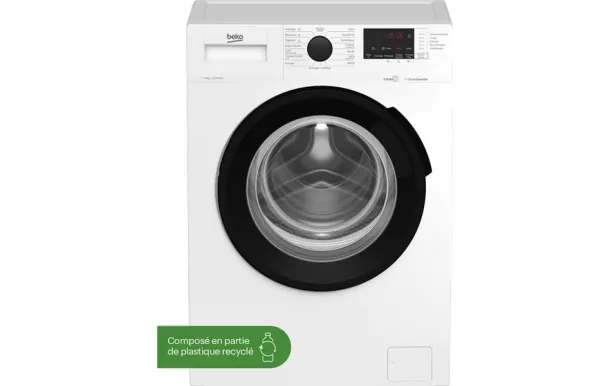 BEKO Lave-linge frontal 10 kg essorage 1100 tr/mn - WTE10222XW