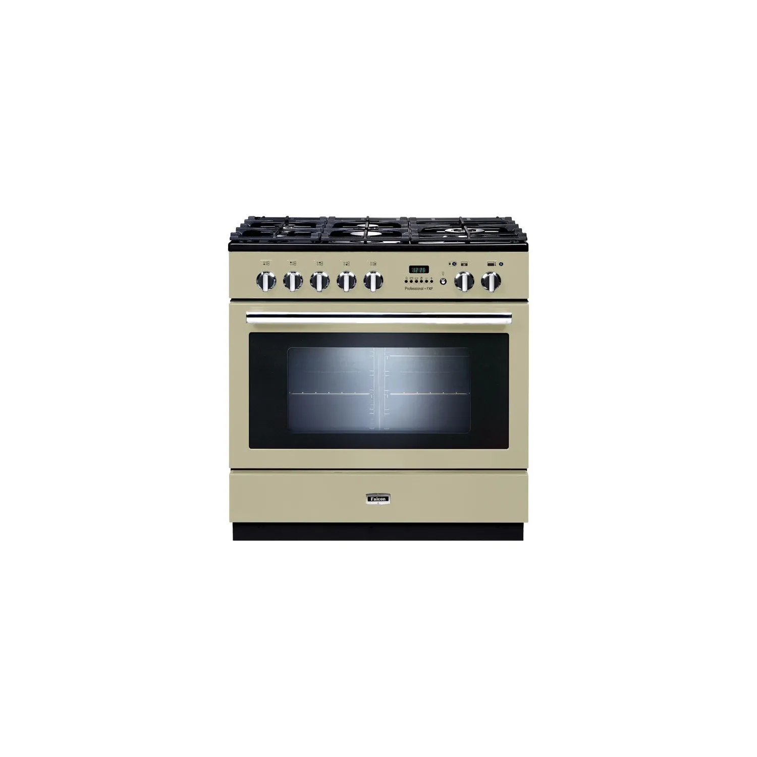 Cuisinière FALCON Professional+ FXP 90 mixte CrèmeChrome PROP90FXPDFCRC