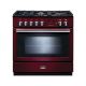 Cuisinière FALCON Professional+ FXP 90 Mixte Rouge airelle/Chrome - PROP90FXPDFCY/C