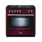 Cuisinière FALCON Professional+ FXP 90 mixte rouge airelle - PROP90FXPDFCY/C