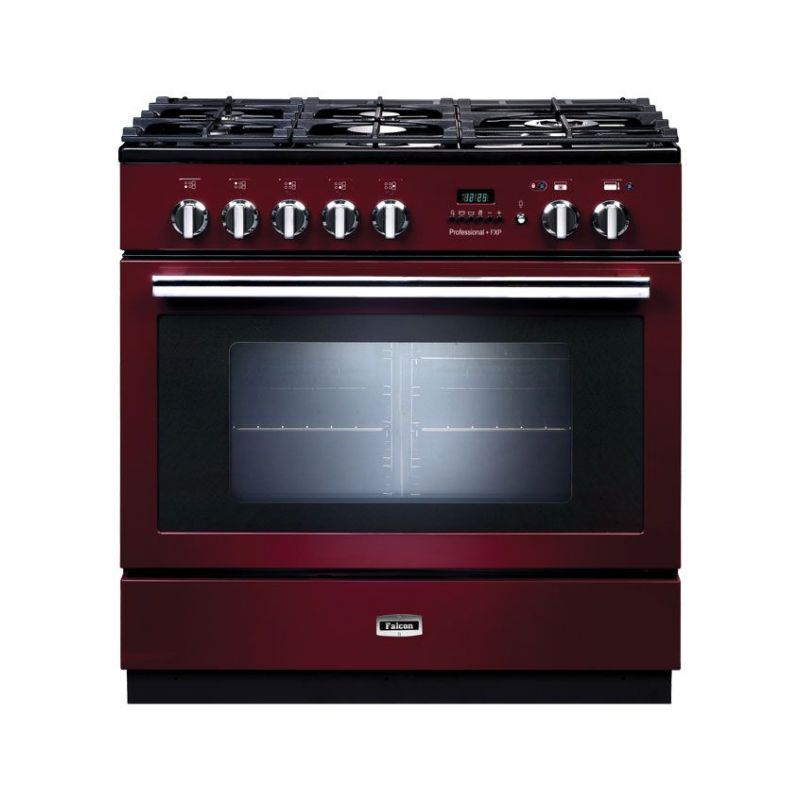 Cuisiniere FALCON Professional FXP 90 mixte rouge airelle PROP90FXPDFCYC