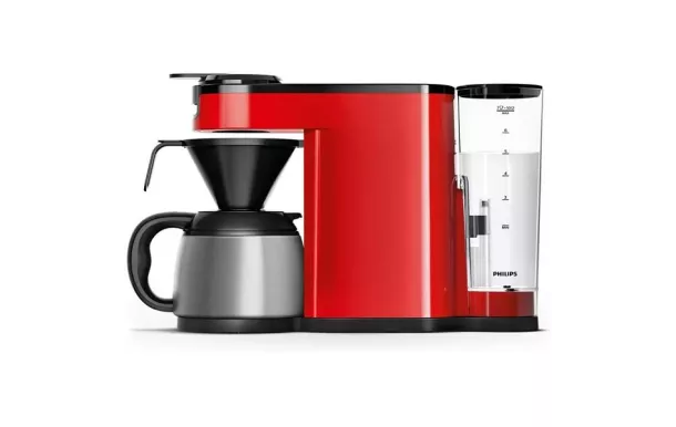 PHILIPS Cafetière 7 tasses Rouge - Senseo Switch - HD6592.85