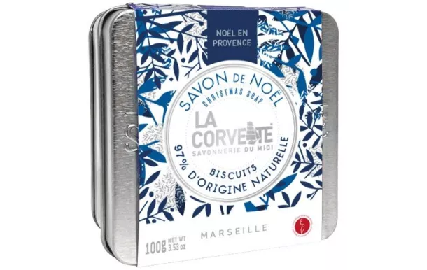 LA CORVETTE SAVON DE NOEL BISCUITS AVEC BOITE 100G 270746