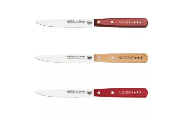 NOGENT COUTEAU TOMATE CLASSIC BOIS LAME 11CM CRANT 2329B