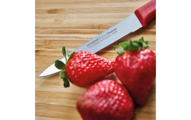 NOGENT COUTEAU TOMATE CLASSIC BOIS LAME 11CM CRANT 2329B