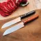 NOGENT COUTEAU SANTOKU CLASSIC BOIS LAME 11CM LISS 2950B