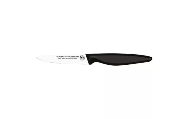NOGENT COUTEAU OFFICE 9CM LAME LISSE NOIR BIO SOUR 92459 K2