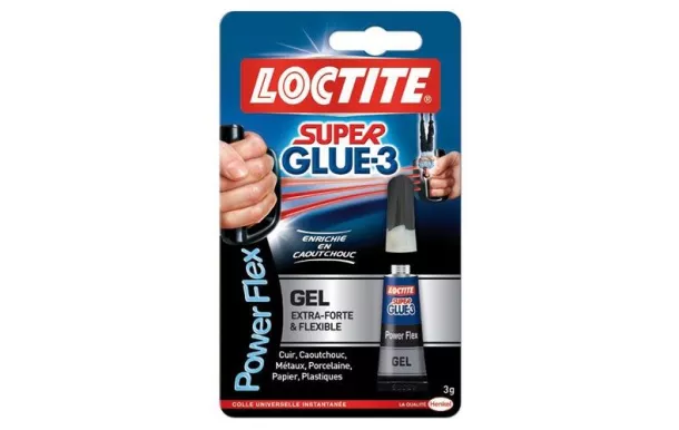 LOCTITE SUPER GLUE3 POWER FLEX 3G BLISTER 2608829