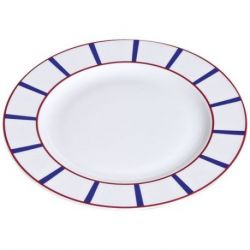 NOVA STYL BASQUE BLEU ASSIETTE PLATE 26CM 2691715