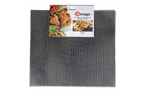 SOMAGIC LOT DE 2 GRILLES RECTANGULAIRE 36X40CM DEC 403640CDS