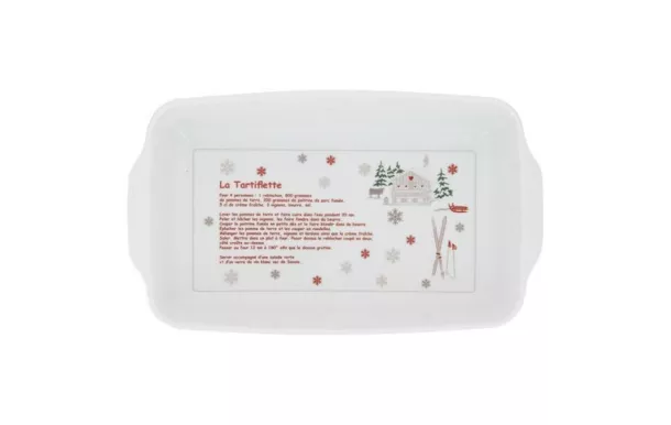 TABLE ET COOK LES CONFINS* PLAT RECT.27CM PORCELAI PLAT RECT 27 CM