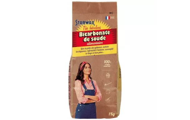 STARWAX FABULOUS BICARBONATE DE SOUDE 1KG ALIMENTA 21041