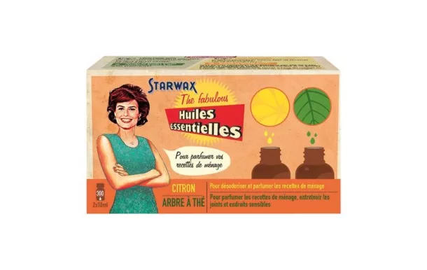 STARWAX FABULOUS COFFRET HUILE ESSENTI.X2 CITRON E 21080