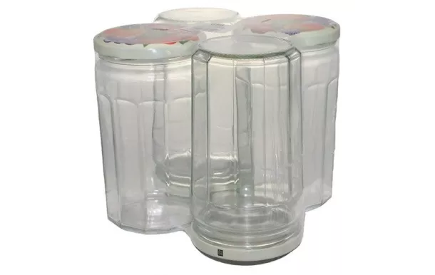 BJ PACK 4 CONFITURIERS 645ML COUVERCLE FR 686