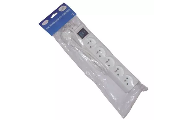 SATIPLUGS FRANCE BLOC 5 PRISES 16A+T +INTER SACHET 45540ISS