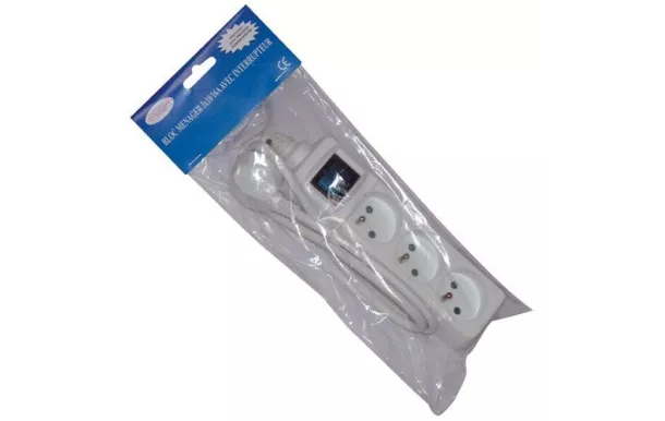 SATIPLUGS FRANCE BLOC 3 PRISES 16A+T +INTER SACHET 9900ISS