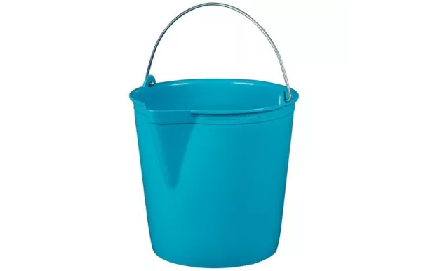 ALUMINIUM ET PLASTIQ SEAU A BEC 13L BLEU GREEN LIN SB13GL