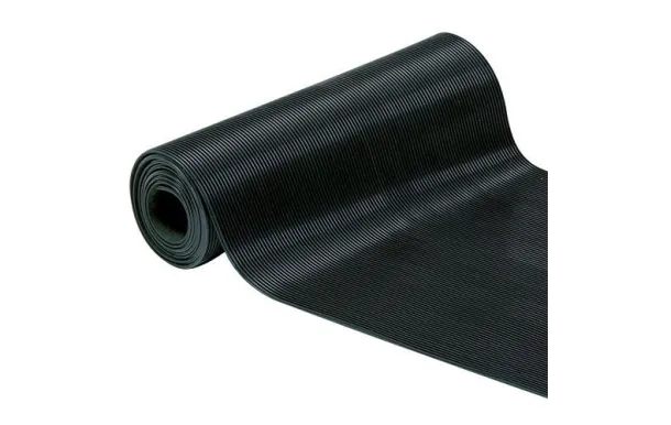 IDMAT TAPIS FINES STRIES NOIR EP3MM    1X10M 363466