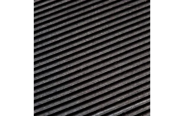 IDMAT TAPIS FINES STRIES NOIR EP3MM    1X10M 363466